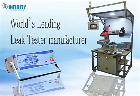 leak test equipment manufacturers